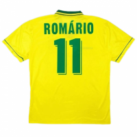 Brazil ROMÁRIO #11 Retro Jersey Home World Cup 1994