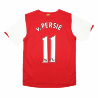 v.Persie #11 Retro Arsenal Home Jersey 2006/07