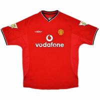 Manchester United KEANE #16 Retro Jersey Home 2000/02