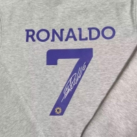 Al Nassr x Ronaldo Sweater Hoodie Gray 2022/23
