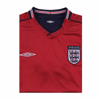 England Beckham #7 Retro Jersey Away Replica World Cup 2002