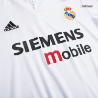 Real Madrid Retro Soccer Jersey Home 2002/03