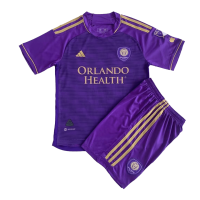 Kids Orlando City Home Jersey Kit Replica 2023