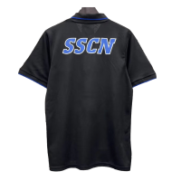 Napoli Core Polo Shirt Black 2022/23