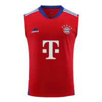 Bayern Munich Sleeveless Training Kit Red 2023/24