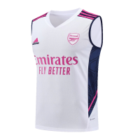 Arsenal Sleeveless Training Kit (Top+Shorts) White 2023/24