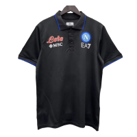 Napoli Core Polo Shirt Black 2022/23
