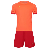 NK-762 Customize Team Jersey Kit(Shirt+Short) Orange