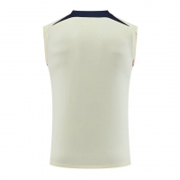 PSG Sleeveless Training Kit (Top+Shorts) White 2023/24