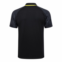 PSG x Jordan Core Polo Shirt Black 2023/24