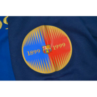 Retro Barcelona Home Long Sleeve Jersey 1999/00