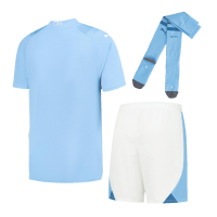 [Super Replica] Manchester City Home Whole Kit(Jersey+Shorts+Socks) 2023/24