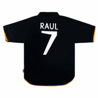 Real Madrid RAUL #7 Retro Away Jersey 1999/01