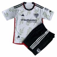 Kids FC Dallas Away Jersey Kit 2023