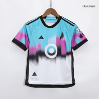 Kids Minnesota United FC Away Jersey The Northern Lights Kit 2023