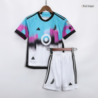 Kids Minnesota United FC Away Jersey The Northern Lights Kit 2023