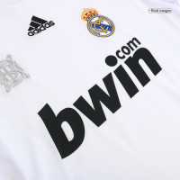 Real Madrid Retro Home Long Sleeve Jersey 2009/10