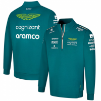 Aston Martin Aramco Cognizant F1 Racing Team 1/2 Zip Sweat 2023