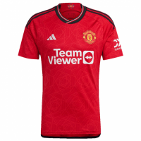 [Super Replica] Manchester United Home Kit Jersey+Short 2023/24