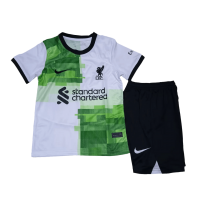 Kids Liverpool Away Whole Kit Jersey+Shorts+Socks 2023/24