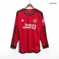 Manchester United Home Long Sleeve Jersey 2023/24