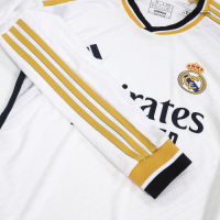 Real Madrid Home Long Sleeve Jersey Player Version 2023/24