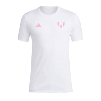 Inter Miami Messi Printing T-Shirt White 2023