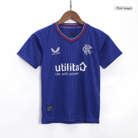 Kids Glasgow Rangers Home Kit Jersey+Shorts 2023/24