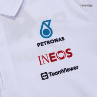 Mercedes AMG Petronas F1 Racing Team Polo - White 2023