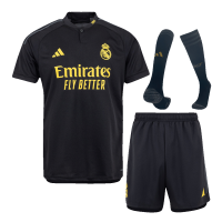 Real Madrid Whole Third Away Kit Jersey+Shorts+Socks 2023/24