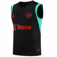 Manchester United Pre-Match Vest Jersey Black 2023/24