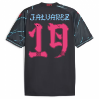 Manchester City J.ALVAREZ #19 Japanese Tour Printing Third Jersey 2023/24