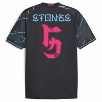 Manchester City STONES #5 Japanese Tour Printing Third Jersey 2023/24