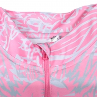 Real Madrid Zipper Sweatshirt Kit(Top+Pants) Pink 2023/24