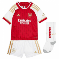 Kids Arsenal Home Whole Jersey Kit(Jersey+Shorts+Socks) 2023/24