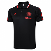 Manchester United Core Polo Shirt Black 2023/24