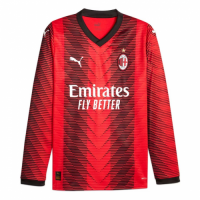 AC Milan Home Long Sleeve Jersey 2023/24
