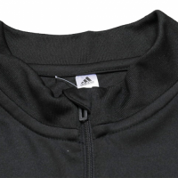 Roma Zipper Sweatshirt Kit(Top+Pants) Black 2023/24