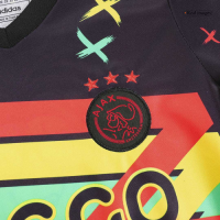 Kids Ajax x Bob Marley Kit(Jersey+Shorts) 2023/24