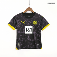 Kids Borussia Dortmund Away Kit(Jersey+Shorts) 2023/24