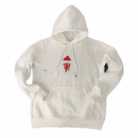 Manchester United Sweater Hoodie - White