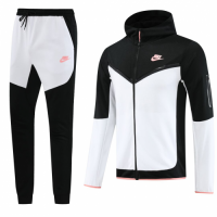 Customize Hoodie Training Kit (Jacket+Pants) Black&White