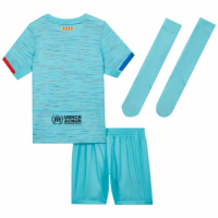 Kids Barcelona Third Whole Kit(Jersey+Shorts+Socks) 2023/24