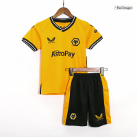 Kids Wolves Home Kit Jersey+Shorts 2023/24