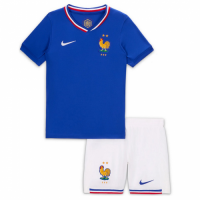 Kids France Home Kit Euro 2024