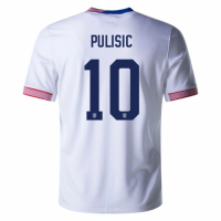 Pulisic #10 USMNT Home Jersey Copa America 2024