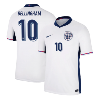 BELLINGHAM #10 England Home Jersey Euro 2024