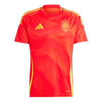Men's Spain Home Kit(Jersey+Shorts) Euro 2024