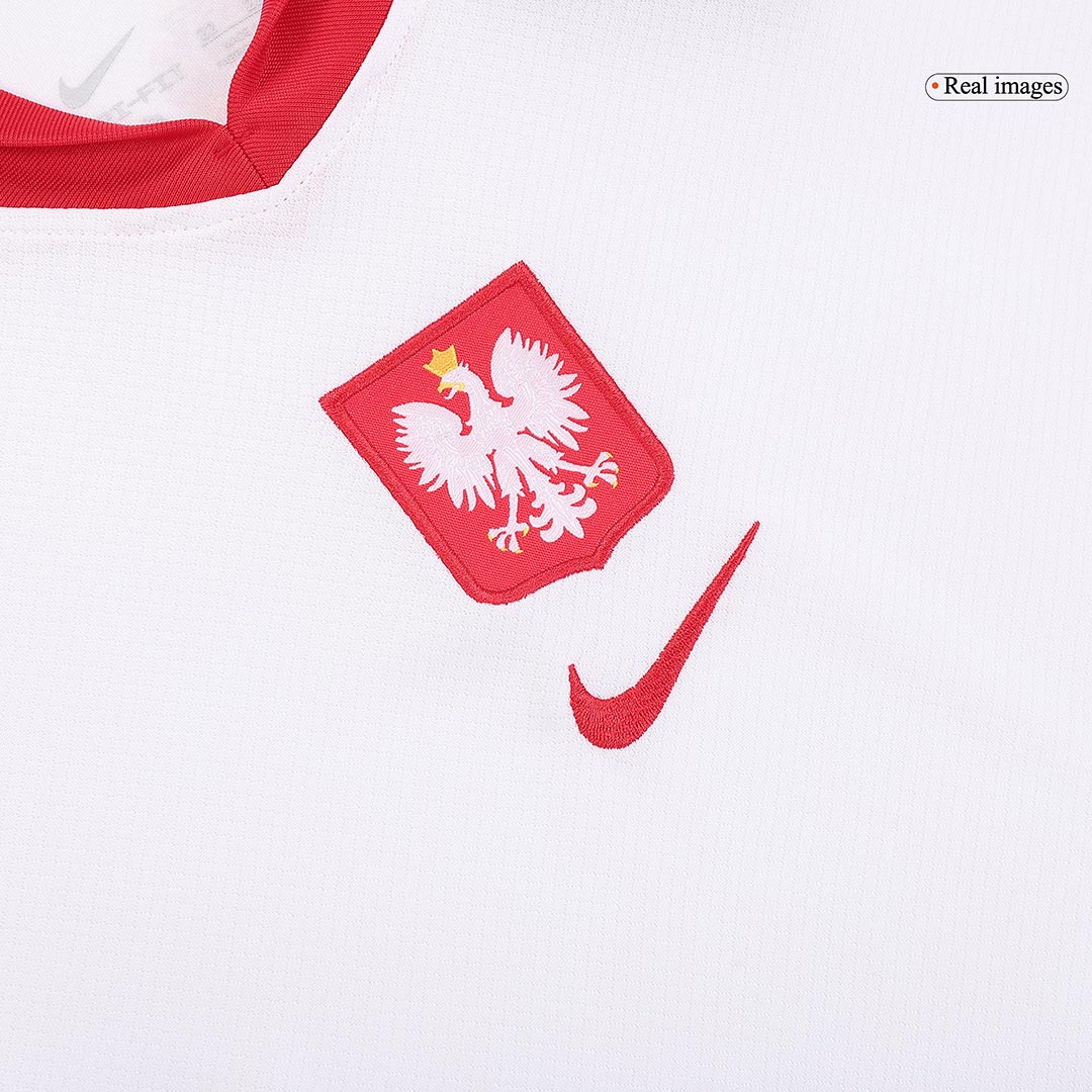 Kids Poland Home Jersey Kit Euro 2024