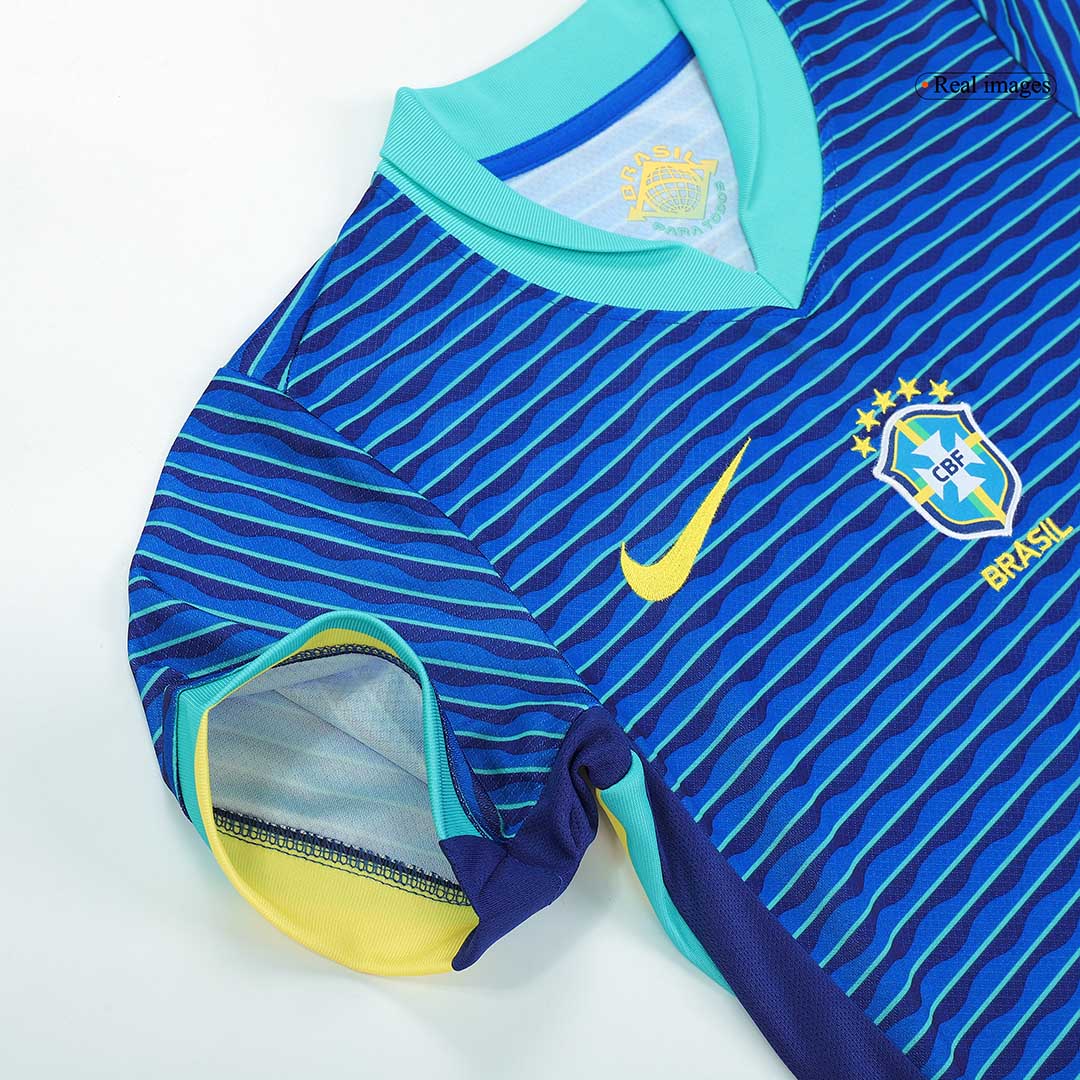 Kids Brazil Away Kit Copa America 2024